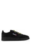 Autry Black Calf Hair Medalist Sneakers In Black