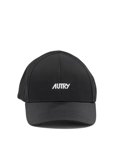 Autry Black Cotton Hat