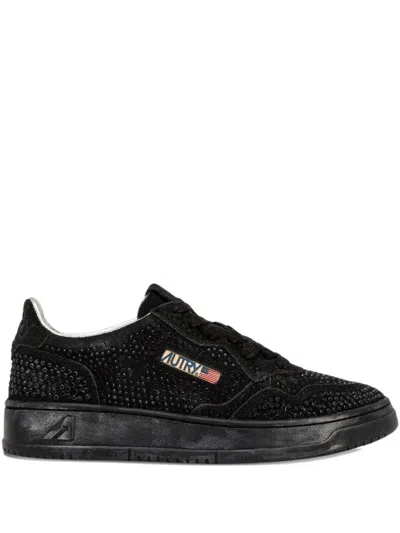 AUTRY BLACK CRISTAL MEDALIST SNEAKERS AUTRY