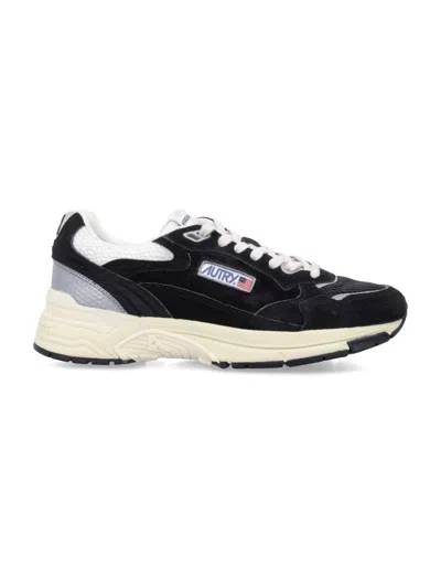 Autry Black Lace Up Sneakers