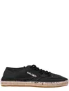 Autry Black Lace Up Sneakers In Black