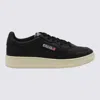 Autry Low-top Nappa Leather Sneakers With Rounded Toe In Black