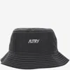 Autry Logo-embroidered Bucket Hat In Black