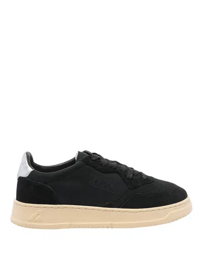 Autry Black Medalist Low Sneakers