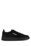 Autry Black Suede Medalist Sneakers In Black