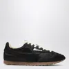 Autry Black Lace Up Sneakers In Black
