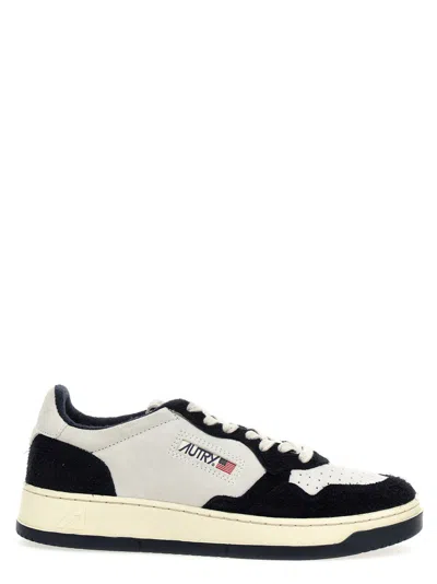 AUTRY BLACKWHITE LOGO SNEAKERS