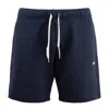 Autry Blue  Logo Embroidered Shorts In Blue