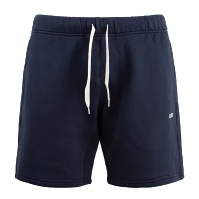 Autry Blue  Logo Embroidered Shorts