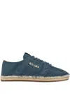 Autry Espadrillas Canvas Sneakers In Blue