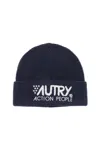 Autry Blue Cap With Logo In Aster (blue)