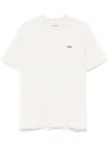 Autry Blue Cotton T-shirt With White Logo Print