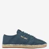 Autry Espadrillas Canvas Sneakers In Blue