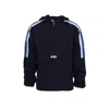 Autry Blue Nylon Shell Jacket In Blue