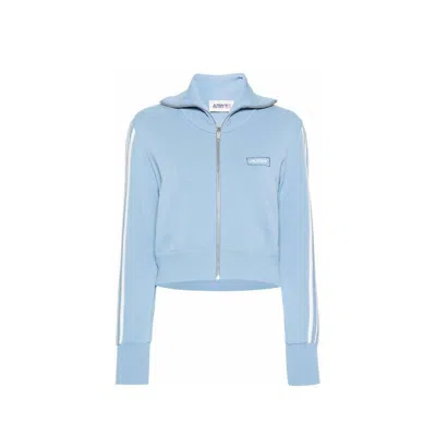 Autry Blue Nylon Women's Cardigan