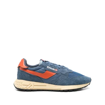 Autry Blue Orange Sneakers