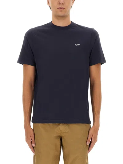 AUTRY AUTRY BLUE T-SHIRT