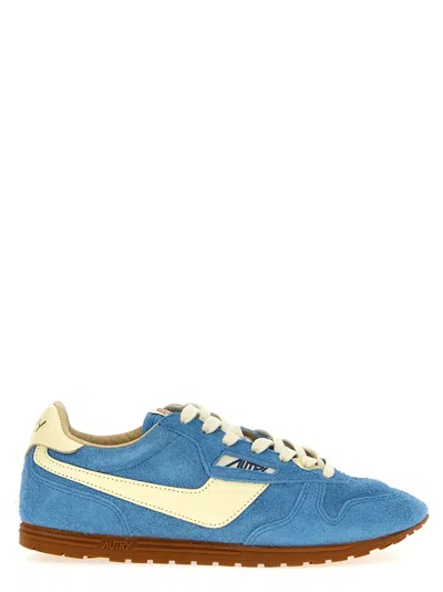 AUTRY BLUE WINDSPIN SNEAKERS