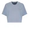 Autry Boxy Fit Cropped T-shirt