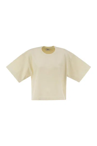 AUTRY AUTRY BOXY T-SHIRT WITH LOGO