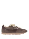 Autry Contemporary Suede And Leather Sneakers In Brown
