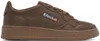 Autry Brown Medalist Low Sneakers In Brown