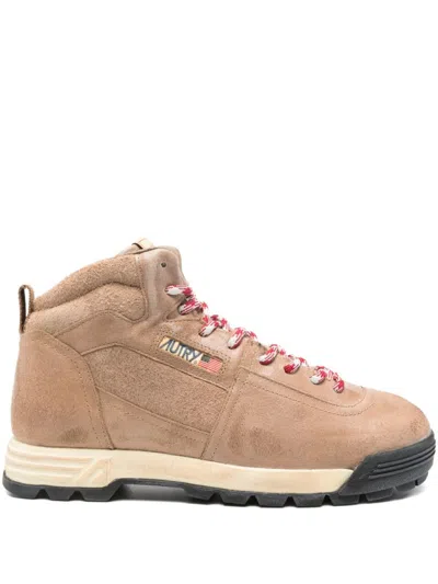 Autry Medalist Sneakers In Animal Print