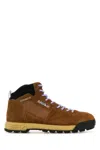 Autry Brown Suede Malga Sneakers In Brown