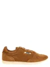Autry 'windspin Low' Brown Sneaker With Logo On The Side And On The Heel In Brown