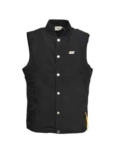 Autry Buttoned Shirt Jacket In Black