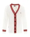 Autry Cable-knit V-neck Cardigan