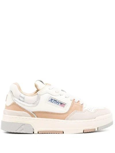 Autry Calf Leather Clc Sneakers In Multi