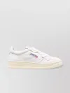 Autry White Leather Light Blue Medalist Sneakers