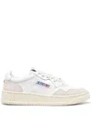Autry Low-top Sneakers With Minimalist Design And Elevated Sole In Animal Print