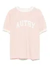 Autry Logo-print T-shirt In Nude & Neutrals