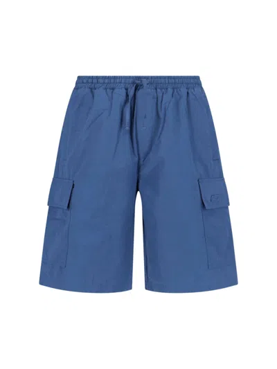 Autry Cargo Jogger Shorts In Blue