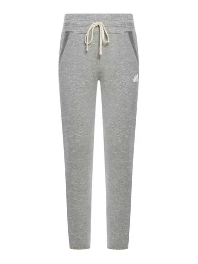 Autry Action Mélange Jersey Trousers In Grey