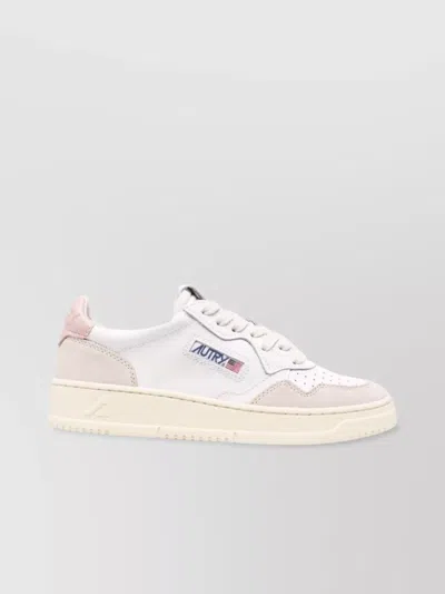 AUTRY CHAMPION LEATHER LOW-TOP SNEAKERS WITH RUBBER SOLE