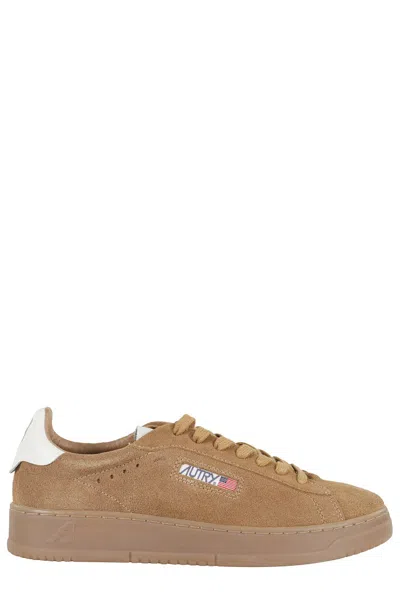 Autry Cigar Dallas Low Man Sneakers In Brown