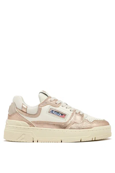 Autry Classic Flat Shoes For Women In White