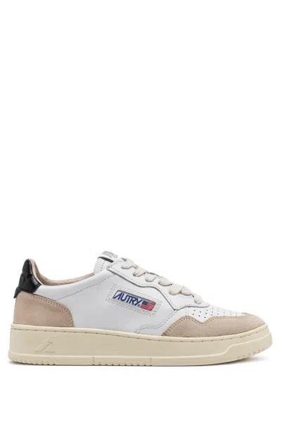 Autry Classic Lace-up Flat Shoes For Men In Multi