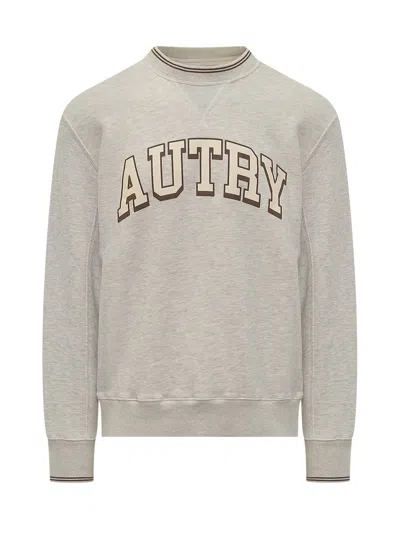 Autry Classic Logo Sweatshirt In Gray