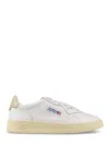 Autry Medalist Low Leather Low-top Sneakers In White
