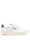 Autry Classic Low-top Sneakers With Breathable Perforations In White