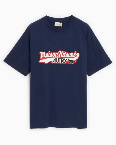 Autry Classic T-shirt For Effortless Style In Blue