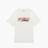 Autry Per Maison Kitsune Script Cotton T-shirt In White