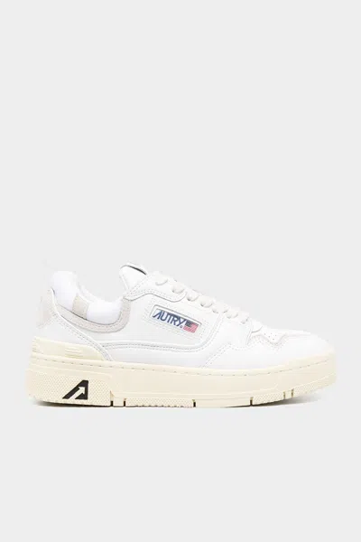 Autry Clc Leather Sneaker In White