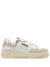 Autry Clc Low Retro-inspired Sneakers With Sole In ピンク