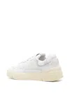 Autry Clc Leather Sneakers In Mult/mat Wht