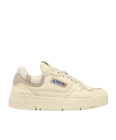 Autry Clc Low-cut Casual Shoes In Nude